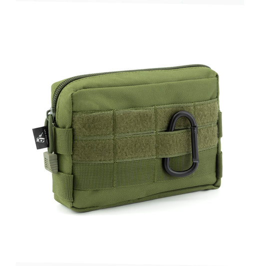 Tactical Molle Pouch Waist Pack Military EDC Pouch Accessories Organizer for Camping Hiking (Army Green)