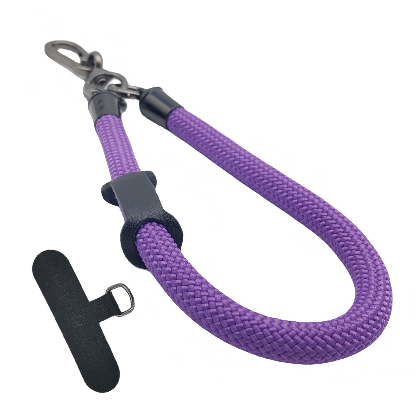 Phone Lanyard Wrist Strap Phone Strap Wrist Lanyard for Cell Phone Around The Hand with Lanyard Patch (Purple)