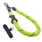 Phone Lanyard Wrist Strap Phone Strap Wrist Lanyard for Cell Phone Around The Hand with Lanyard Patch (Green/Blue)