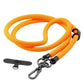 Cell Phone Lanyard Crossbody Rope Around The Neck Wrist Strap for Most Smartphone Case Headset Keychain Offices ID - Orange