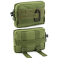 Tactical Molle Pouch Waist Pack Military EDC Pouch Accessories Organizer for Camping Hiking (Army Green)