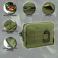 Tactical Molle Pouch Waist Pack Military EDC Pouch Accessories Organizer for Camping Hiking (Army Green)