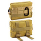 Tactical Molle Pouch Waist Pack Military EDC Pouch Accessories Organizer for Camping Hiking (Tan)