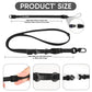 Cell Phone Strap Adjustable Wrist Strap Crossbody Phone Strap Extra Long Phone Lanyard Wrist Lanyard (Black)