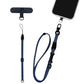 Cell Phone Strap Adjustable Wrist Strap Crossbody Phone Strap Extra Long Phone Lanyard Wrist Lanyard (Navy)