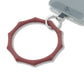 Silicone Phone Wrist Strap Hand Strap Phone Wristlet Strap Keychain Phone Wristband with Phone Tether Tab (Wine Red)