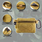 Tactical Compact Pouch Molle Attachment Lightweight Waist Pack Utility EDC Pouch (Tan)